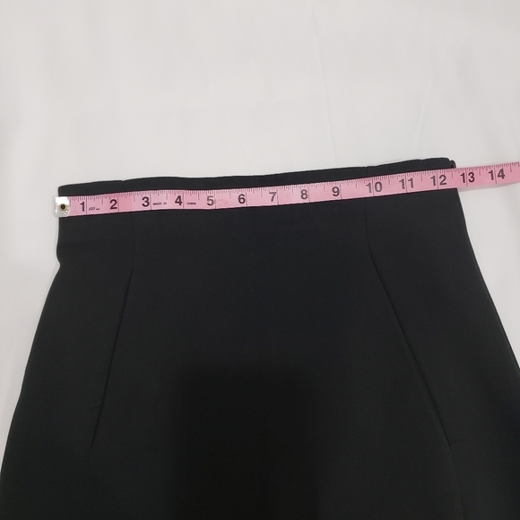 683- Balenciaga Black Pencil Skirt Women’s Size 36 EU S US Made in Italy - Picture 5 of 14